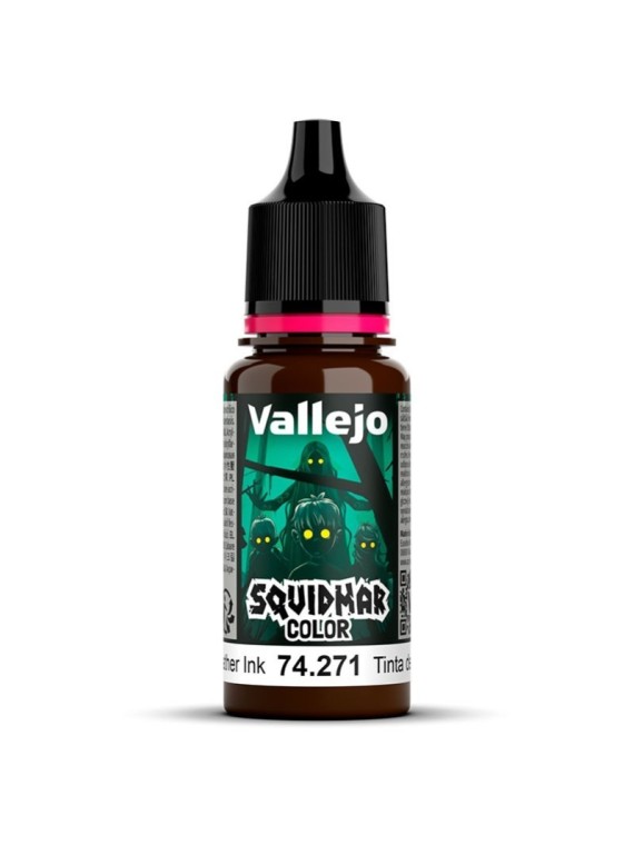 Tinta de Cuero Squidmar Color Vallejo 18 ml (74271)