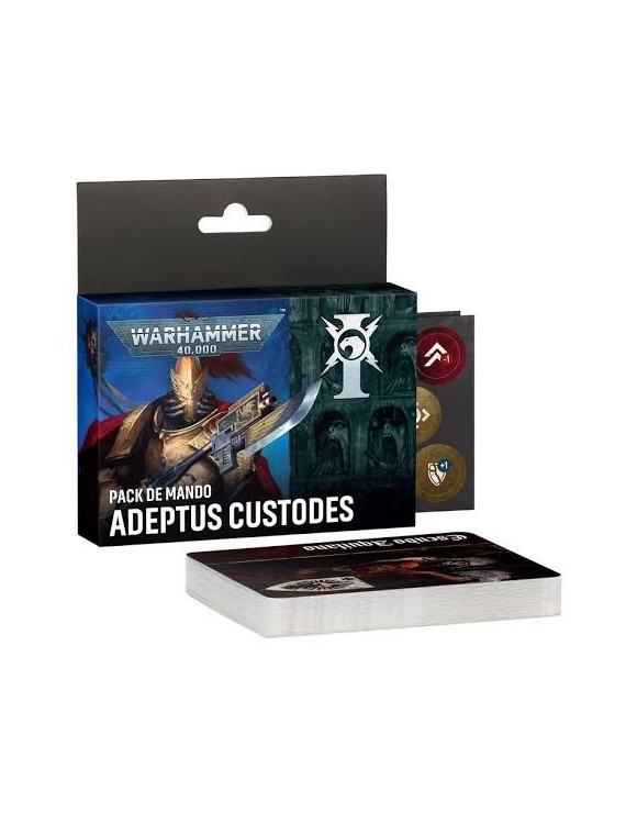 Warhammer 40000: Adeptus Custodes: Pack de Mando (01-15)