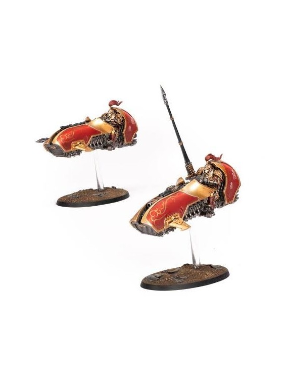 Warhammer The Horus Heresy: Adeptus Custodes - Sodalidad de Motos a Reacción Girohalcón (77-03)