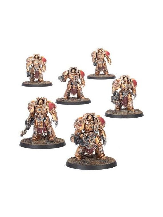Warhammer 40000 The Horus Heresy: Adeptus Custodes - Sodalidad de Exterminadores Aquilon (77-12)
