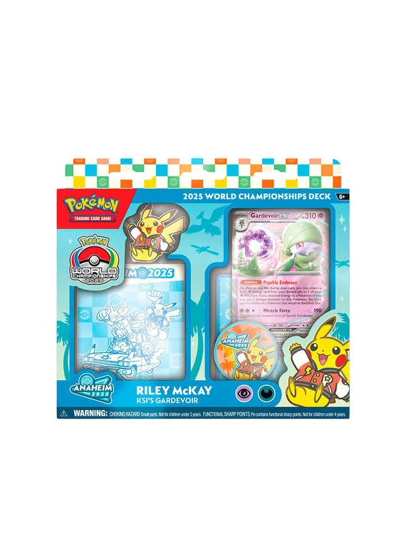 Pokemon TCG: Baraja Riley McKay World Championship Deck 2025 (Ingles)