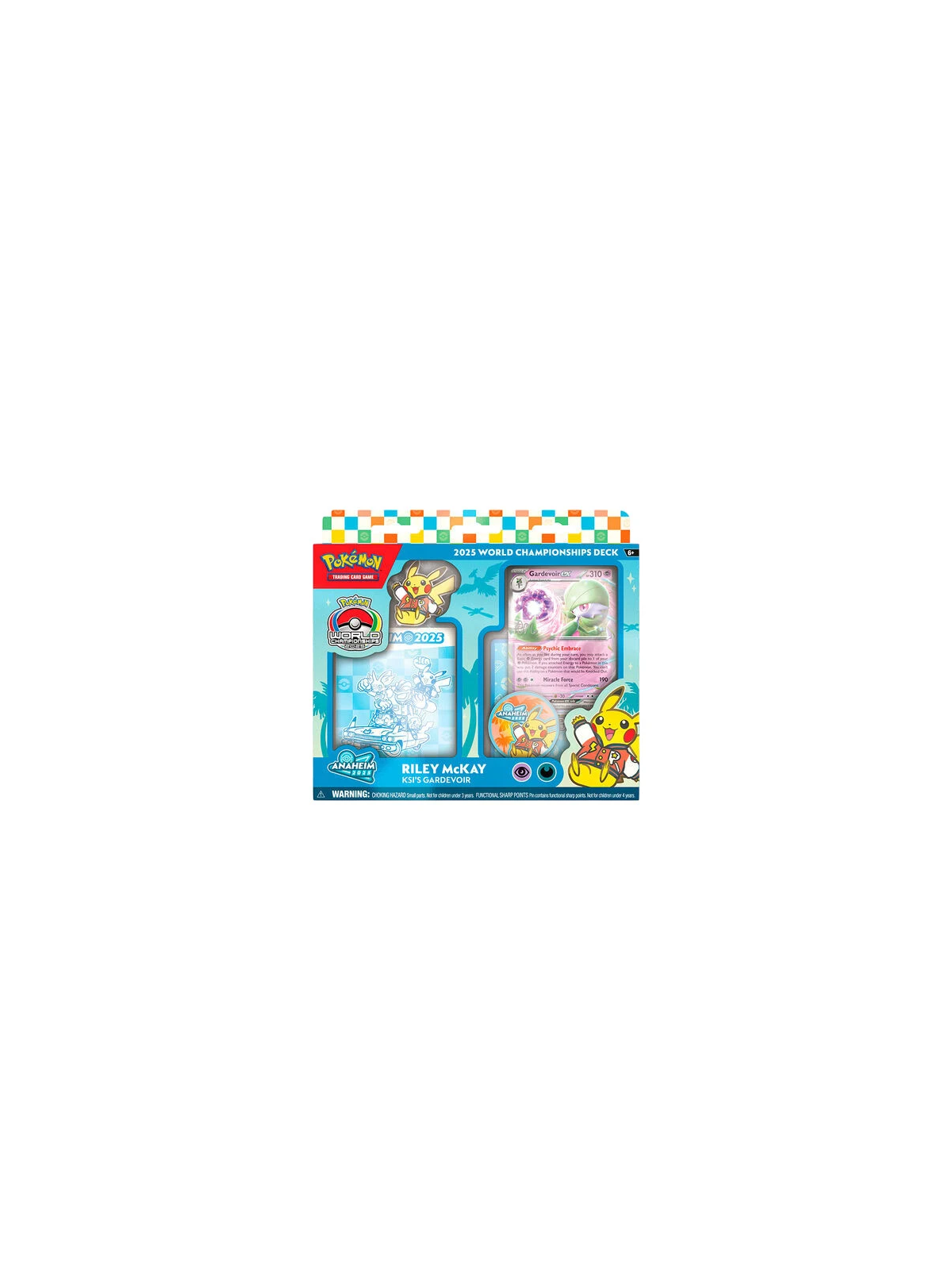 Pokemon TCG: Baraja Riley McKay World Championship Deck 2025 (Ingles)