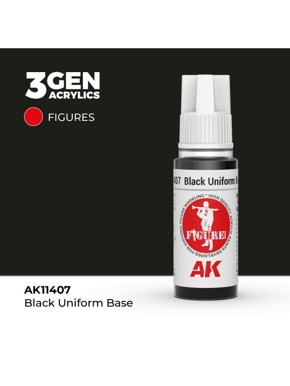 Base Uniforme Negro: Figuras (AK11407)