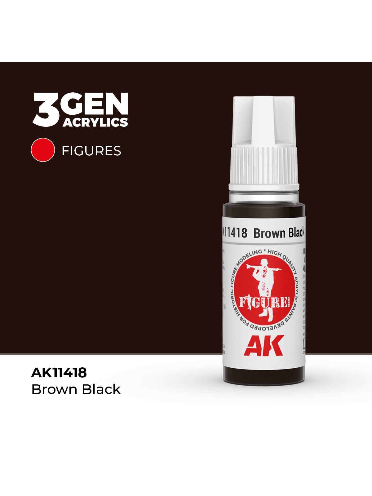 Negro Marrón: Figuras (AK11418)