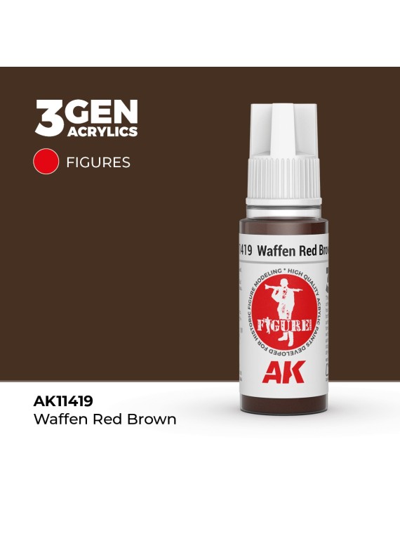 Marrón Rojizo Waffen: Figuras (AK11419)