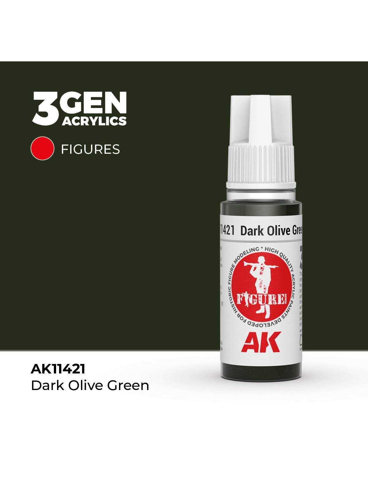 Verde Oliva Oscuro: Figuras (AK11421)