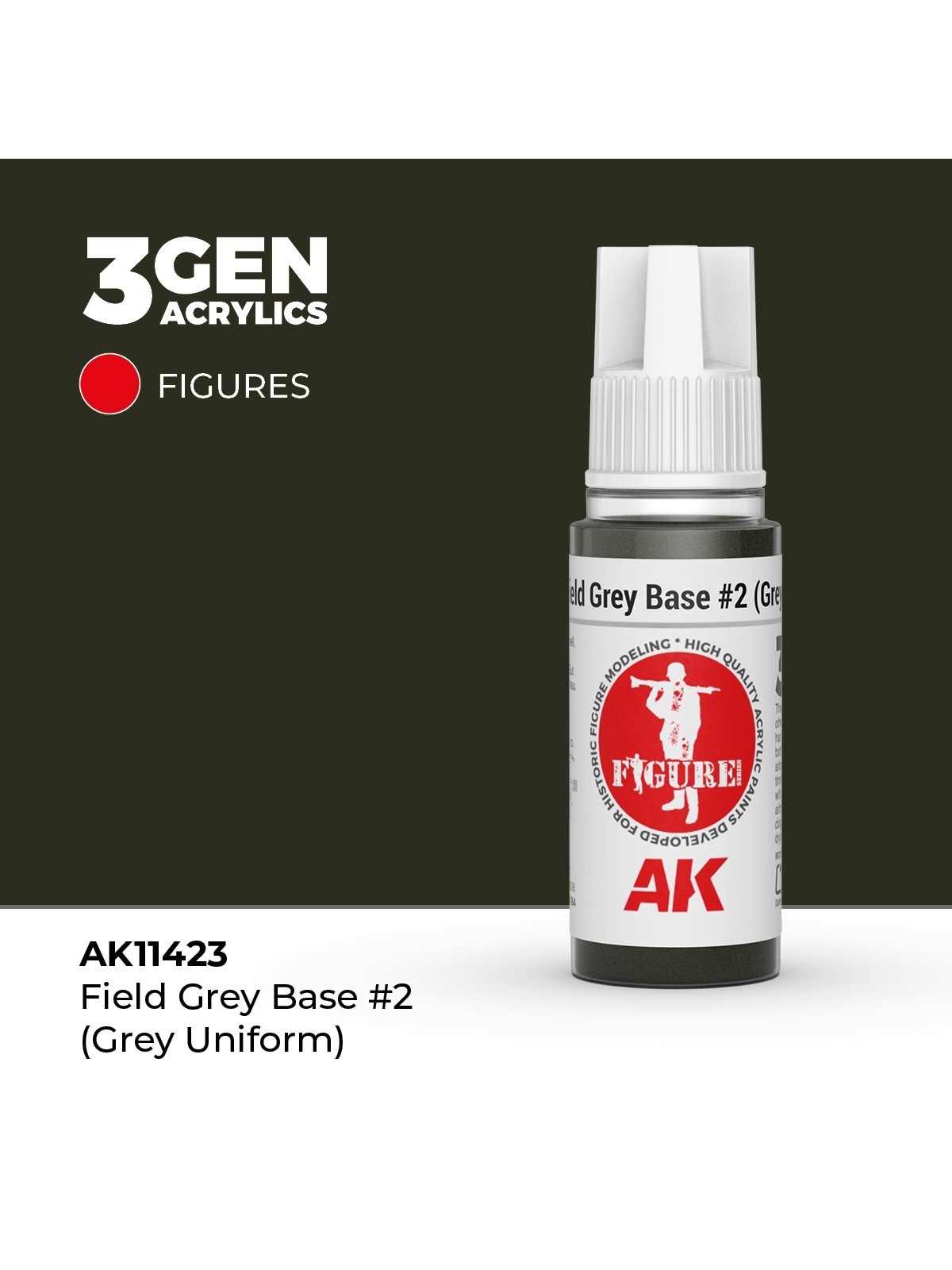 Base Gris Campo 2: Figuras (AK11423)