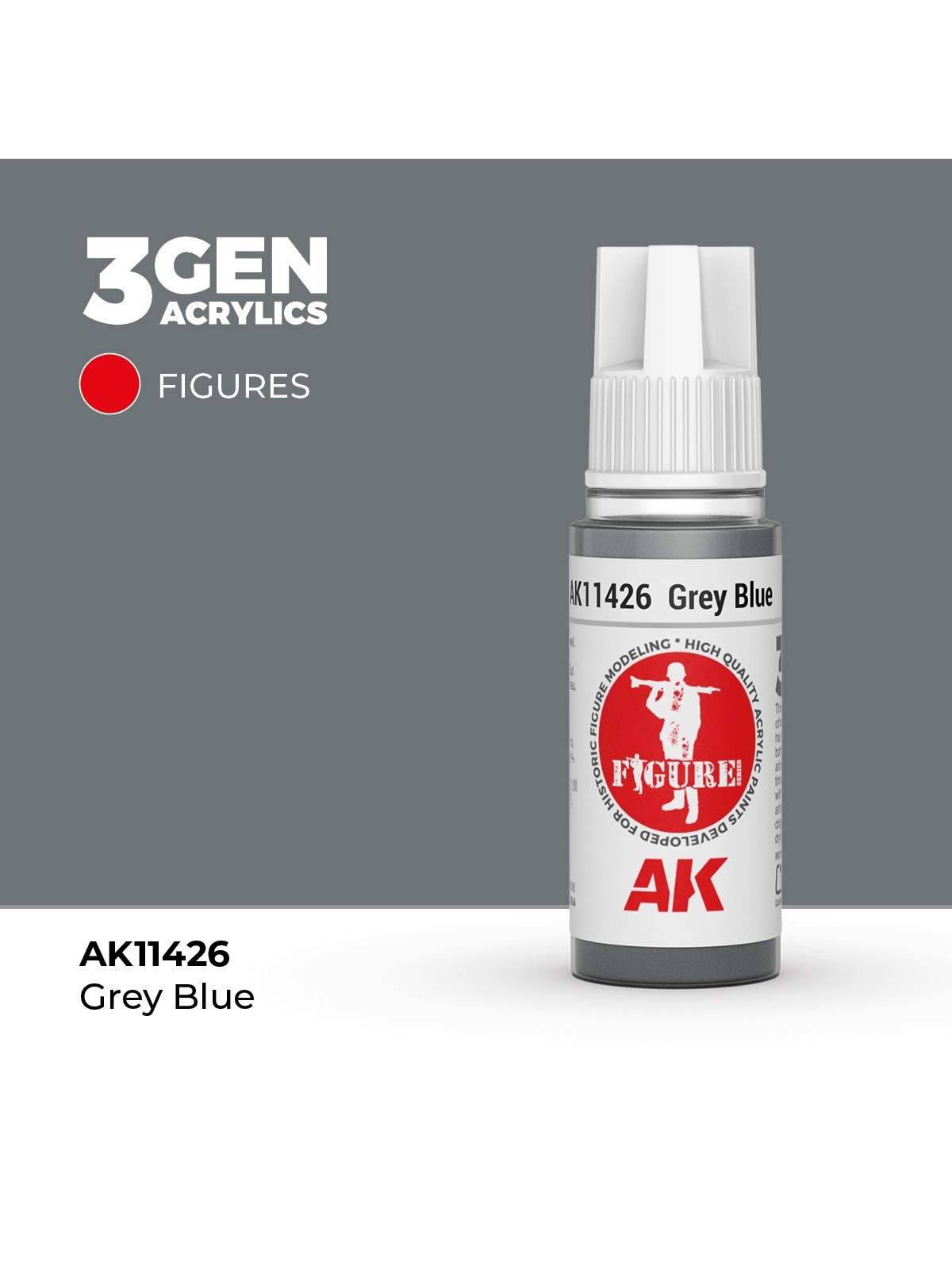 Gris Azulado: Figuras (AK11426)