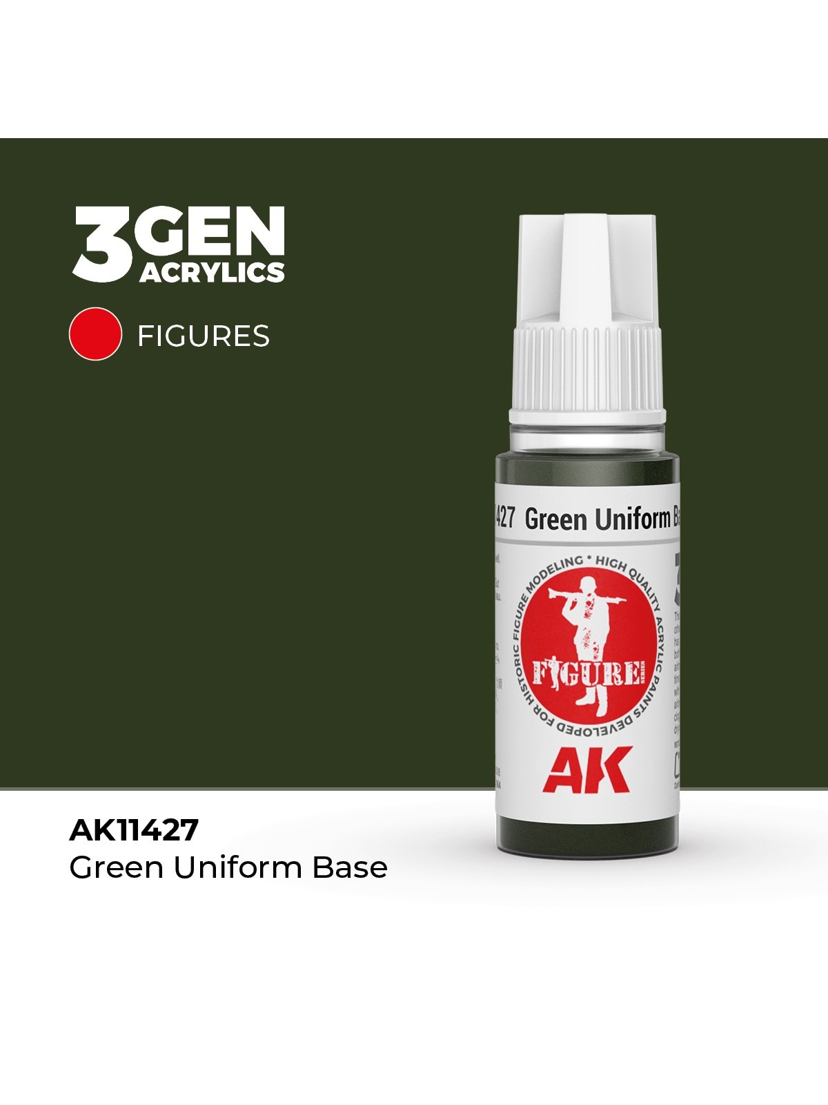 Base Uniforme Verde: Figuras (AK11427)