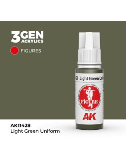 Uniforme Verde Claro: Figuras (AK11428)