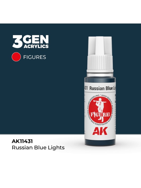 Luces Azul Ruso: Figuras (AK11431)