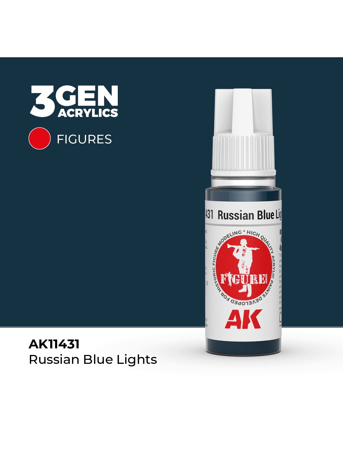 Luces Azul Ruso: Figuras (AK11431)