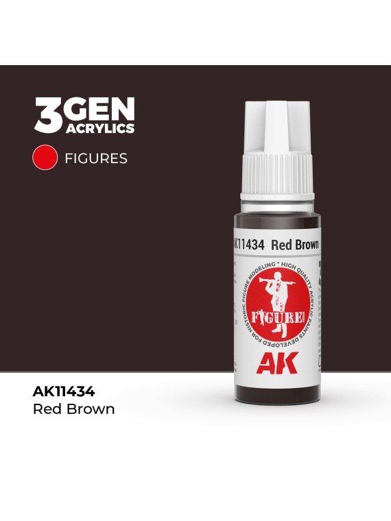 Marrón Rojo: Figuras (AK11434)