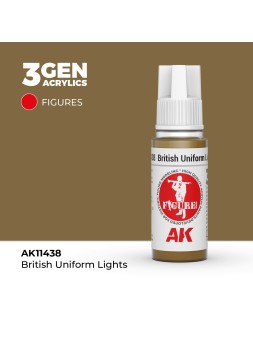 Luces Uniforme Británico: Figuras (AK11438)