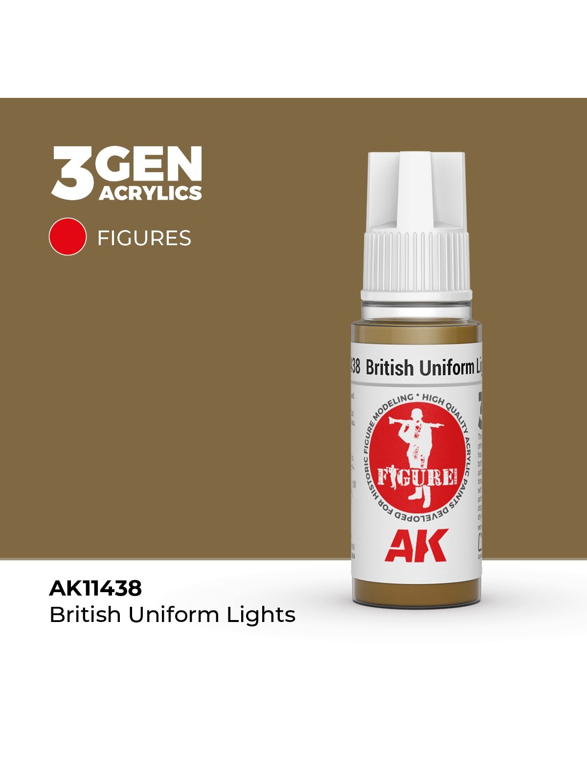 Luces Uniforme Británico: Figuras (AK11438)