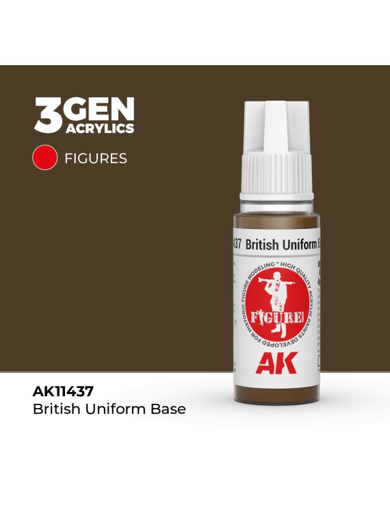 Base Uniforme Británico: Figuras (AK11437)