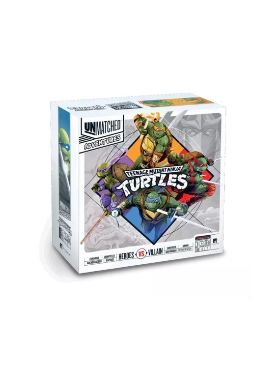 Unmatched Adventures: Teenage Mutant Ninja Turtles (Inglés)