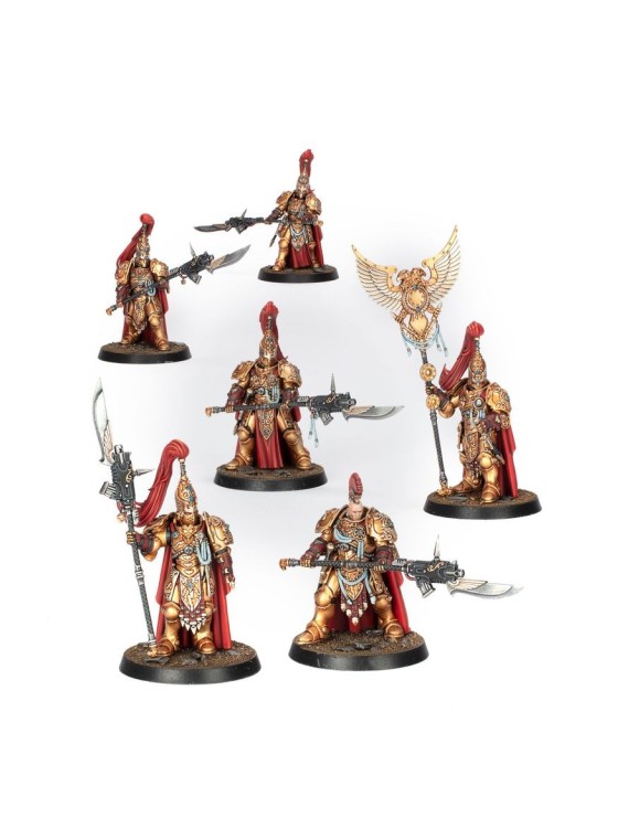 Warhammer 40000 The Horus Heresy: Adeptus Custodes - Sodalidad de Guardias Custodios (77-04)