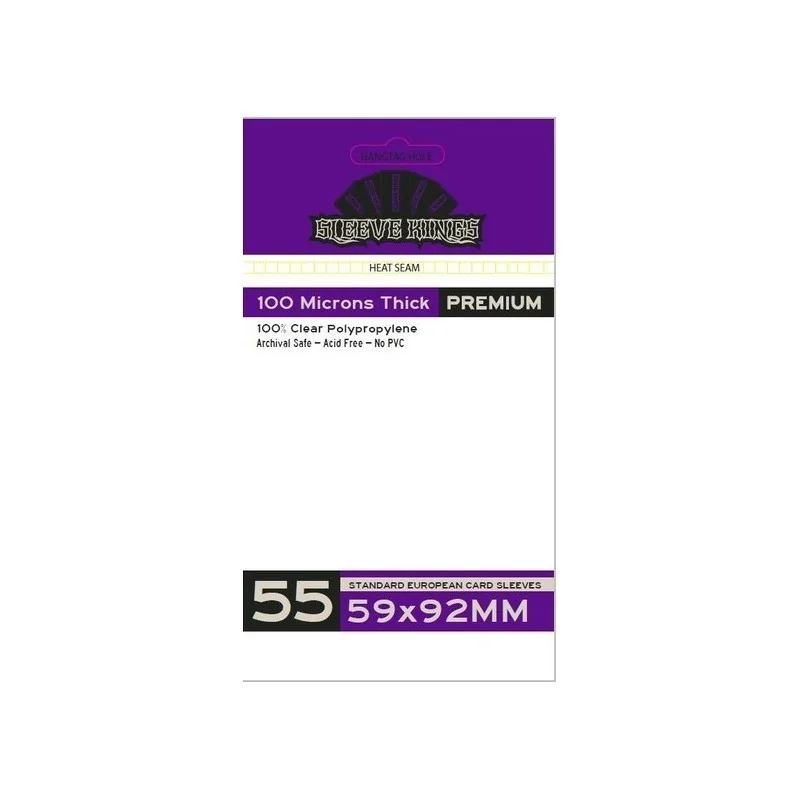 Comprar [9904] Sleeve Kings Standard European Sleeves 100 Microns (Pac