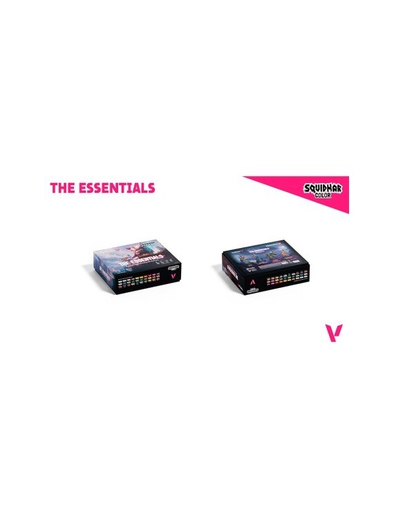 Vallejo Set de 30 Colores Squidmar Color The Essentials (74303)