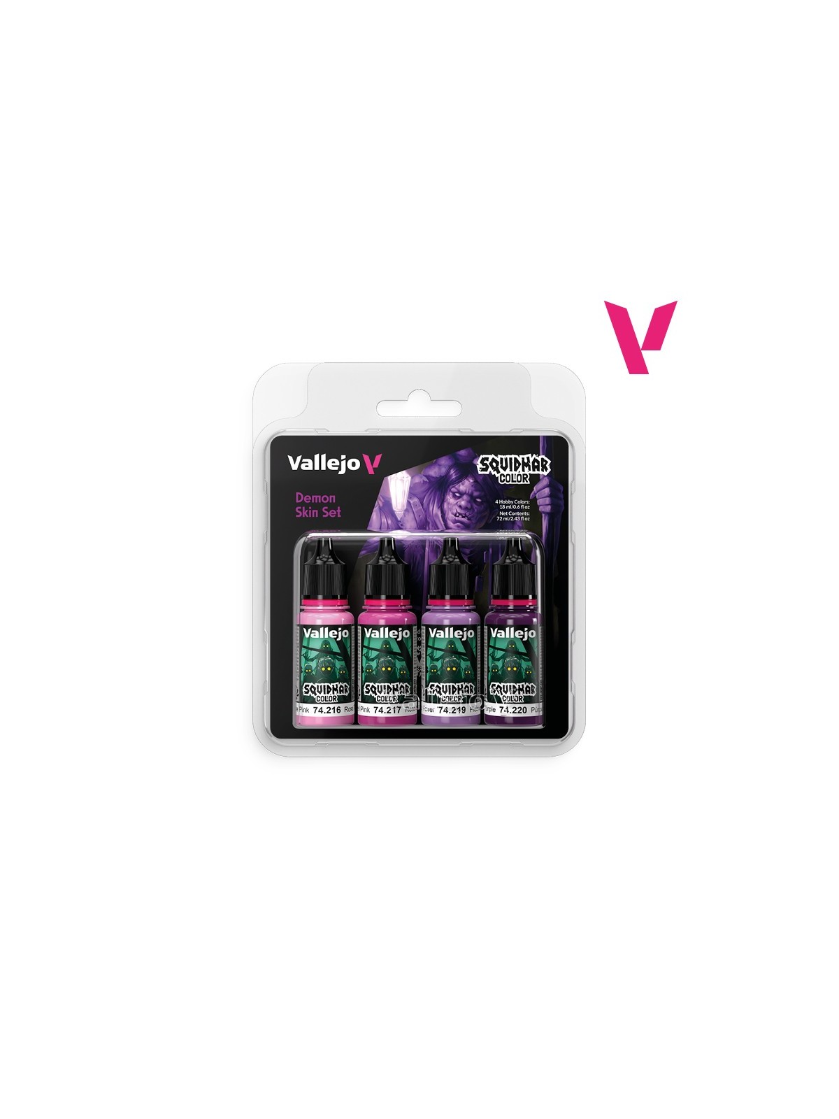 Demon Skin Set Squidmar Color Vallejo 18 ml Set de 4 (74308)