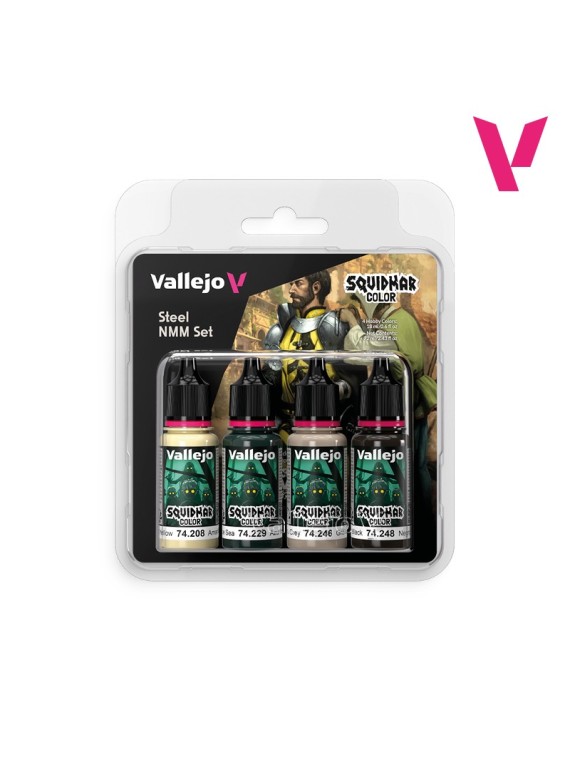 Steel NMM Set Squidmar Color Vallejo 18 ml Set de 4 (74311)