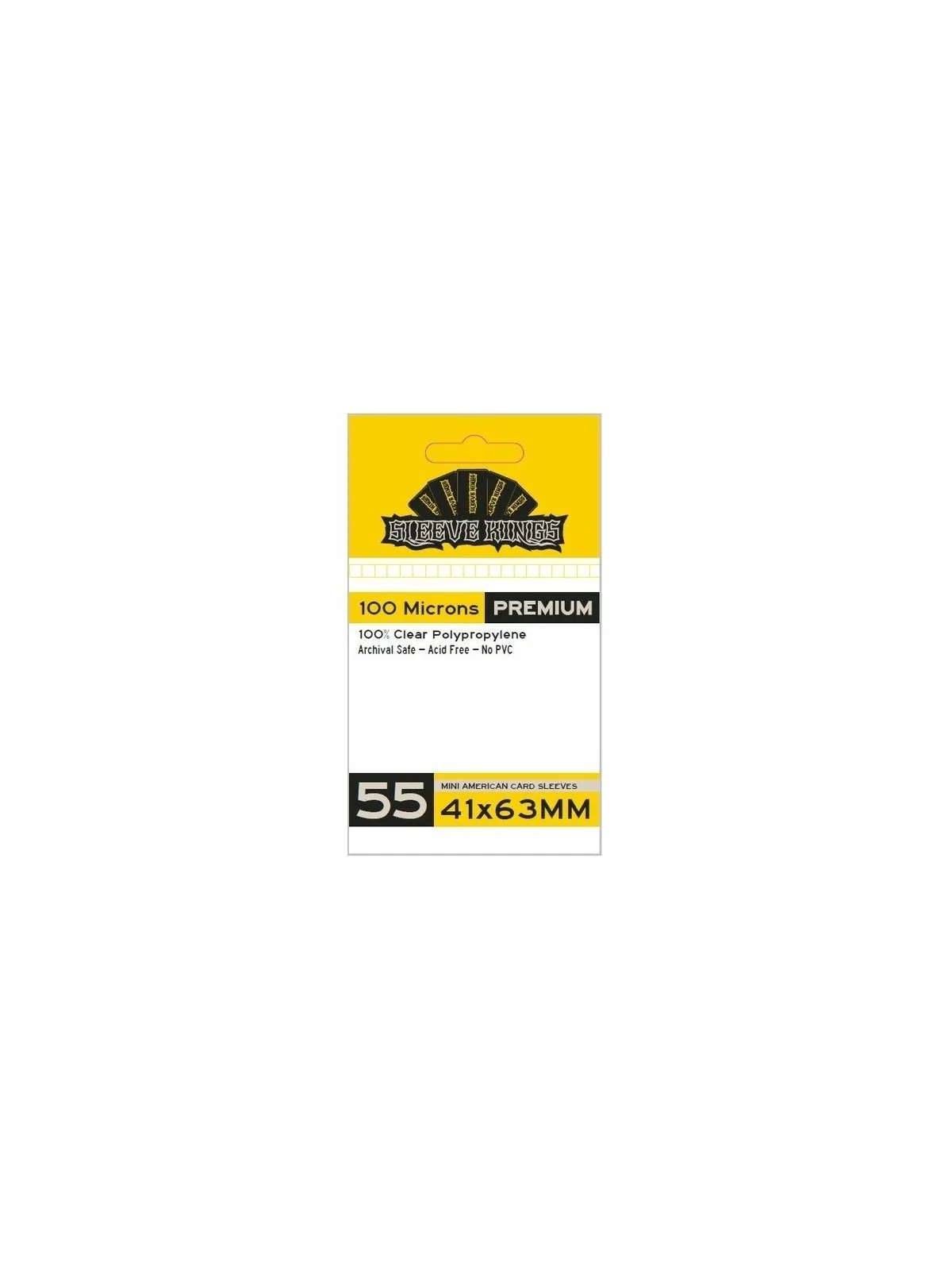 Comprar [9901] Sleeve Kings Mini American Sleeves 100 Microns (Pack of