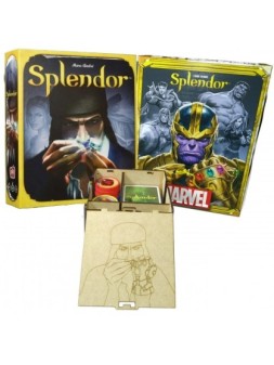 Caja de Viaje para SPLENDOR (Edición Original o Marvel) de WithOut Mess en Insertos | La Cueva Roja