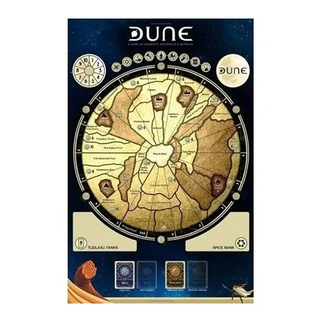 Comprar Dune - Game Mat (Inglés) barato al mejor precio 31,50 € de Gal