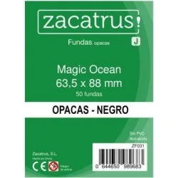 Compra Fundas Zacatrus Magic Ocean (Standard: 63,5 mm x 88 mm) Negro (
