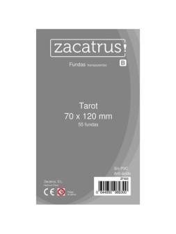 Fundas Zacatrus Dixit (80 mm X 120 mm) (55 uds) - Zacatrus