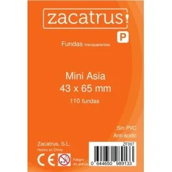 Compra Fundas Zacatrus Mini Asia (43 mm X 65 mm) (110 uds) de Zacatrus