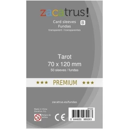 Comprar Fundas Zacatrus Tarot Premium (70x120mm) (55) barato al mejor 