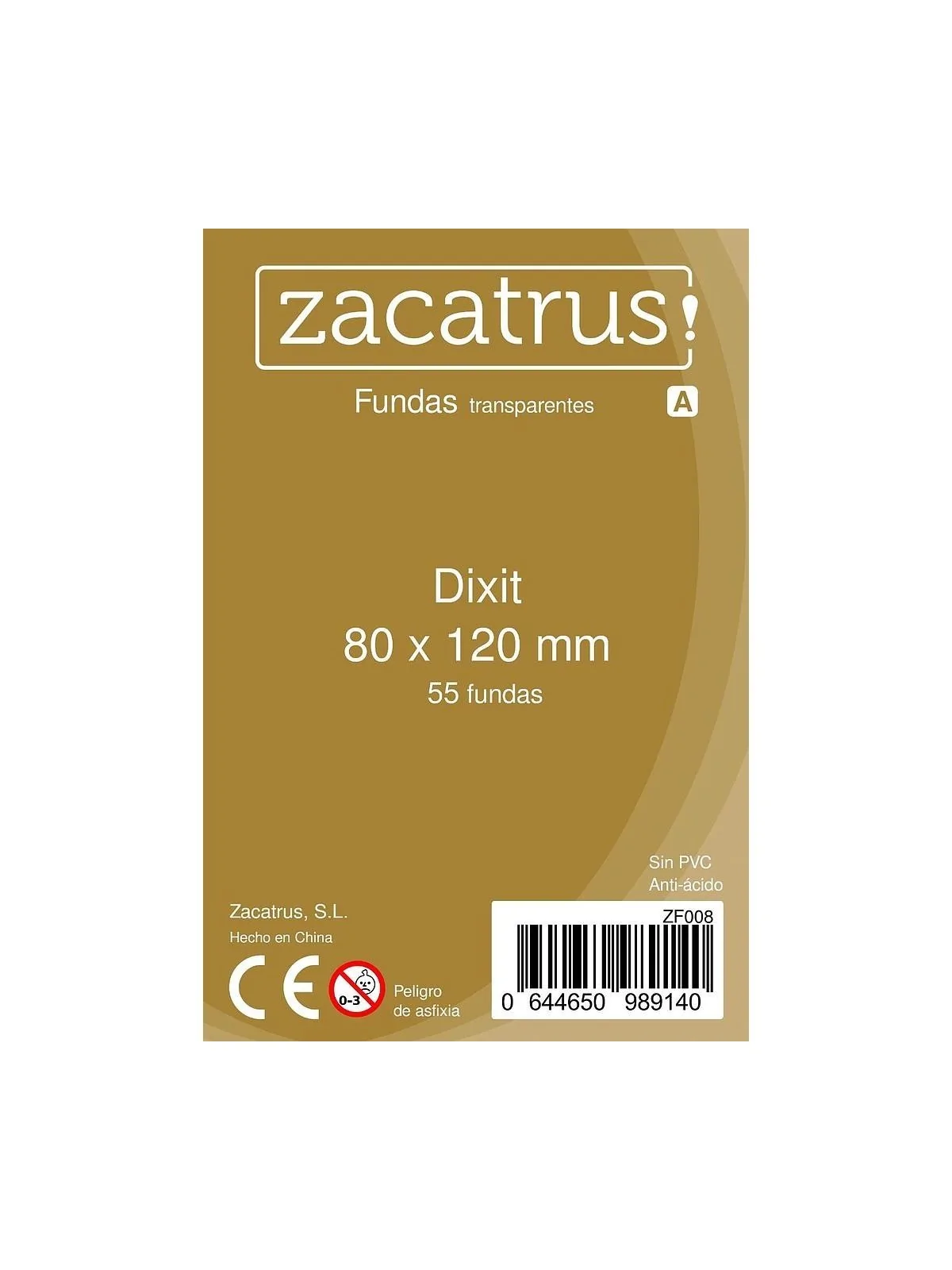 Comprar Fundas Zacatrus Dixit (80 mm X 120 mm) (55 uds) barato al mejo