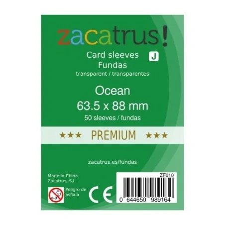 Comprar Fundas Zacatrus Ocean premium (standard: 63.5 mm X 88 mm) (55 