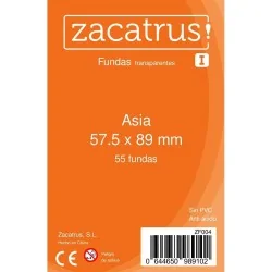Compra Fundas Zacatrus Asia (57,5 mm x 89 mm) (55 uds) de Zacatrus al 