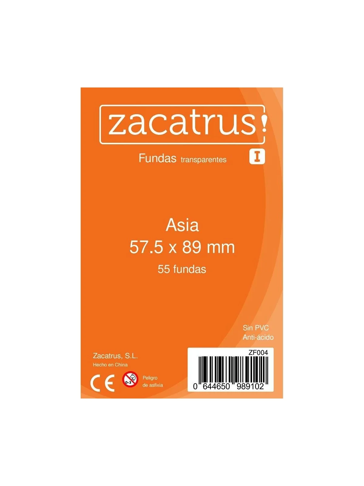 Comprar Fundas Zacatrus Asia (57,5 mm x 89 mm) (55 uds) barato al mejo