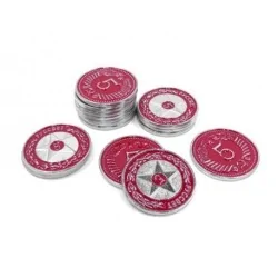 Compra Scythe: Metal Promos Red Coins $5 de Maldito Games al mejor pre