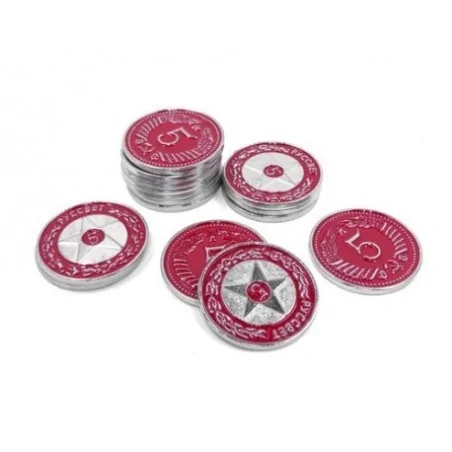 Comprar Scythe: Metal Promos Red Coins $5 barato al mejor precio 6,66 