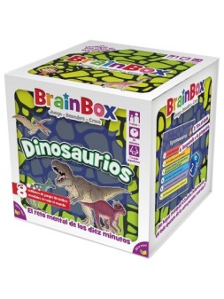 BrainBox Dinosaurios de Green Board Games en Juegos de Cartas | La Cueva Roja