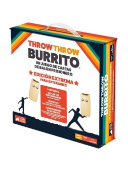 Throw Throw Burrito Ed. Extrema para Exteriores de Exploding Kittens en Juegos de Tablero | La Cueva Roja