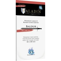 Compra [Ref:13] Fundas Paladin Baldur (Pack of 55) (58×108mm) de Board