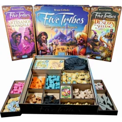 Compra Inserto Compatible con Five Tribes (Base+Expansiones1y2) de Wit