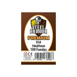 Compra Steel Armour USA Premium (Pack of 100) (58x89mm) de Steel Armou