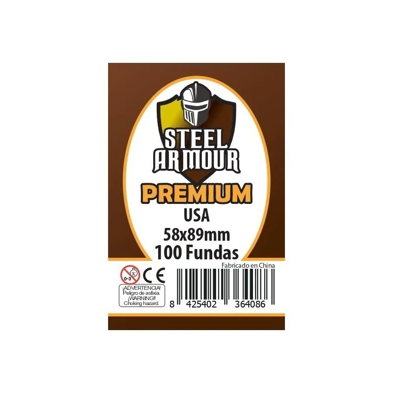 Comprar Steel Armour USA Premium (Pack of 100) (58x89mm) barato al mej
