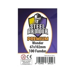 Compra Steel Armour Wonder Premium (Pack of 100) (67x102mm) de Steel A