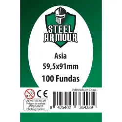 Compra Steel Armour Asia (Pack of 100) (59,5x91mm) de Steel Armour al 