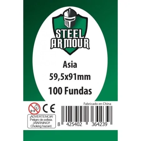 Comprar Steel Armour Asia (Pack of 100) (59,5x91mm) barato al mejor pr