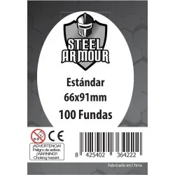 Compra Steel Armour Estándar (Pack of 100) (66x91mm) de Steel Armour a