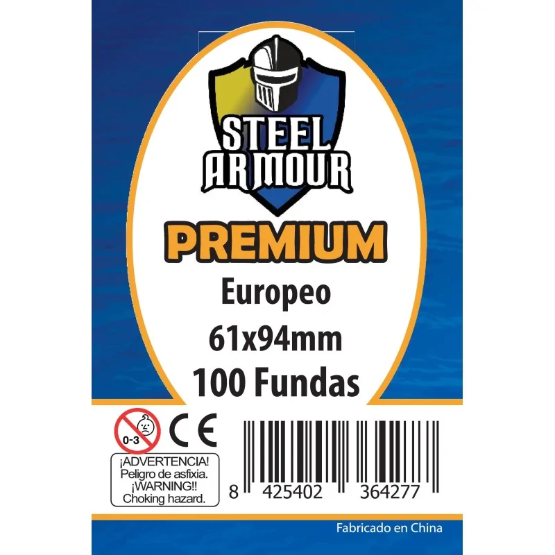 Comprar Steel Armour Europeo Premium (Pack of 100) (61x94mm) barato al